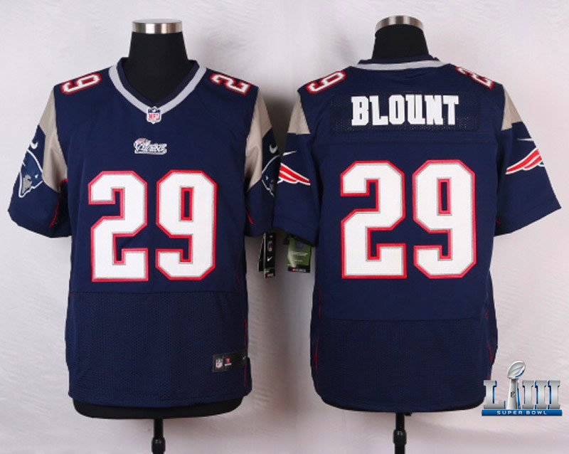 2019 New England Patriots Super Bowl LIII elite Jerseys-027